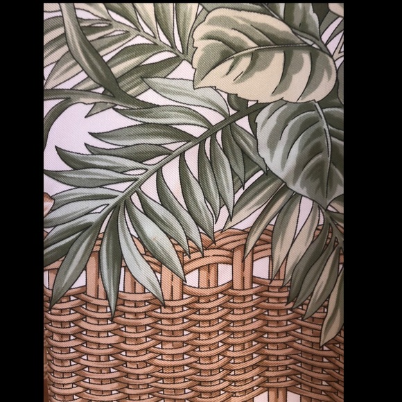 🆕 BROOKS BROTHERS 100% Silk Palms & Basket Weave - Picture 3 of 8